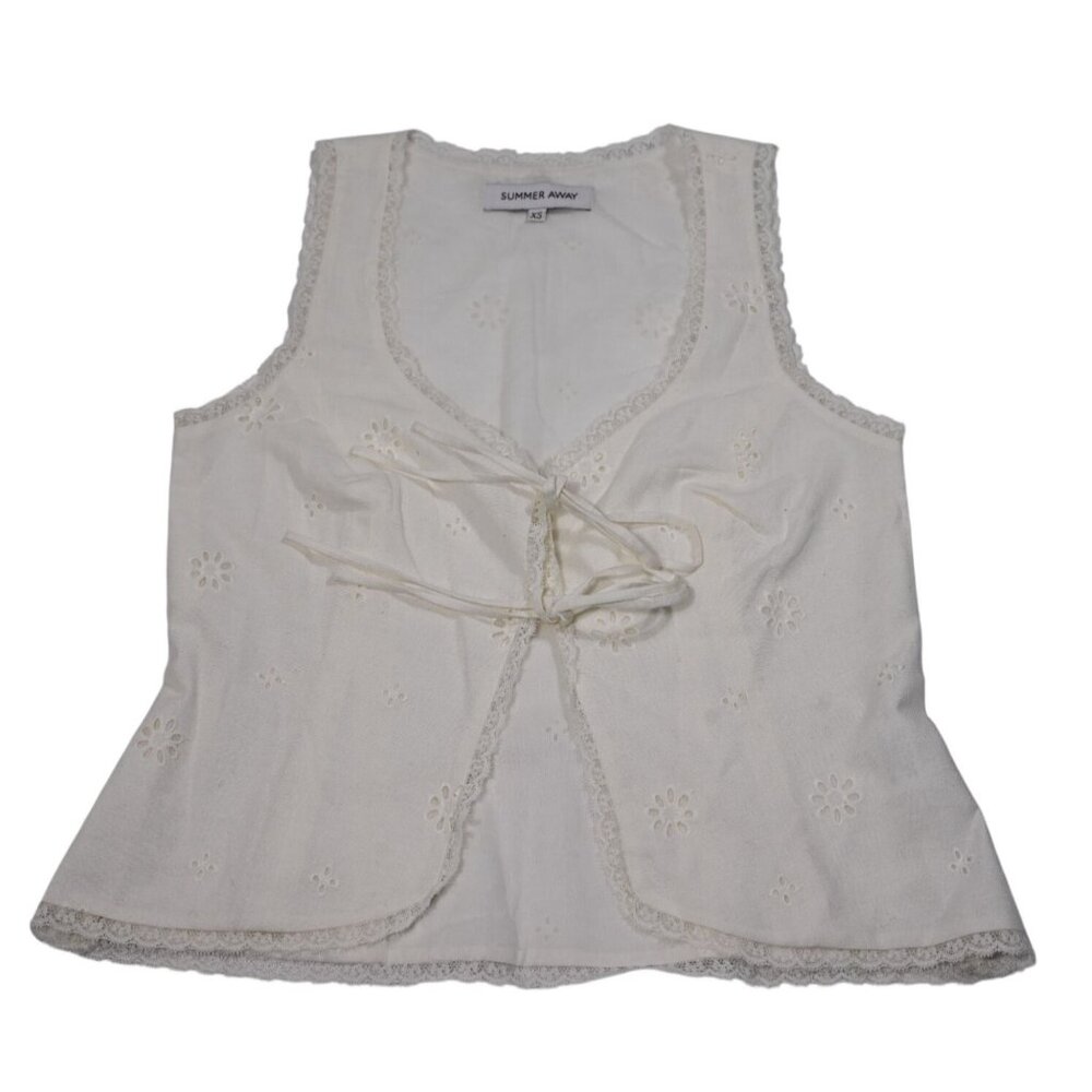 Summer Away Bahia Top in Off White